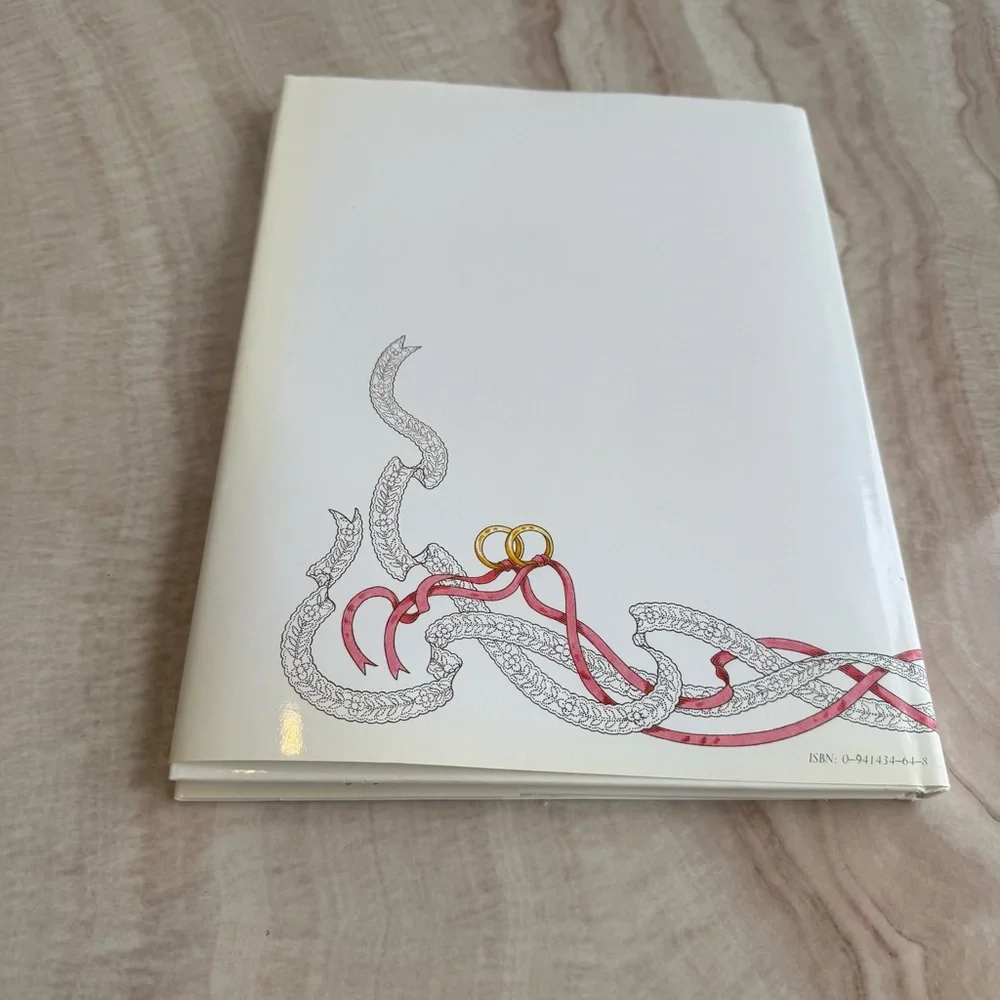 The Bride's Book with Floral Design